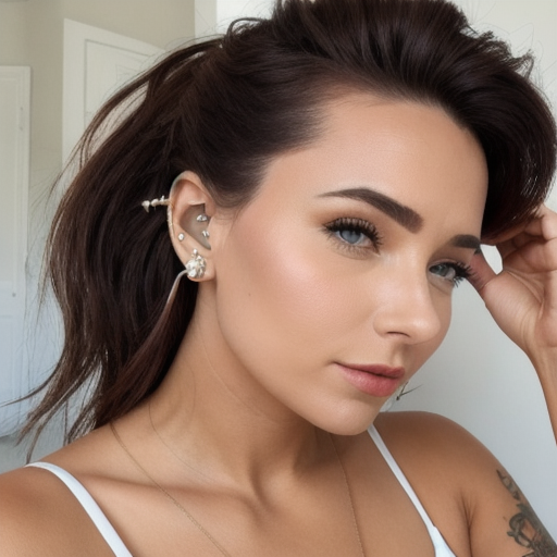 Piercing anti hélix douleur : cicatrisation et types de bijoux