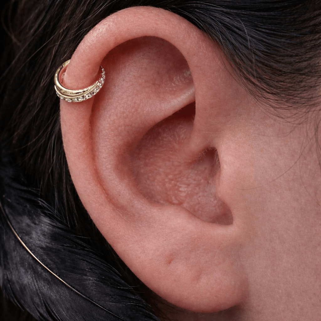 Piercing hélix quand changer de bijou ?