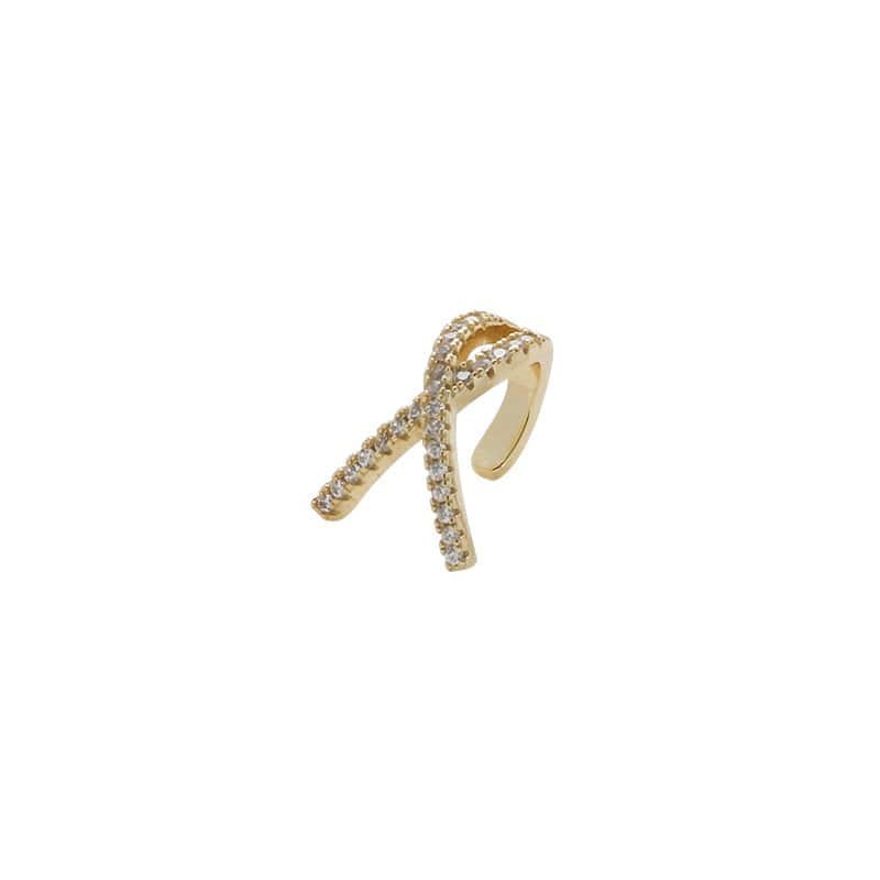 Piercing conch double anneau Doré ou Argenté