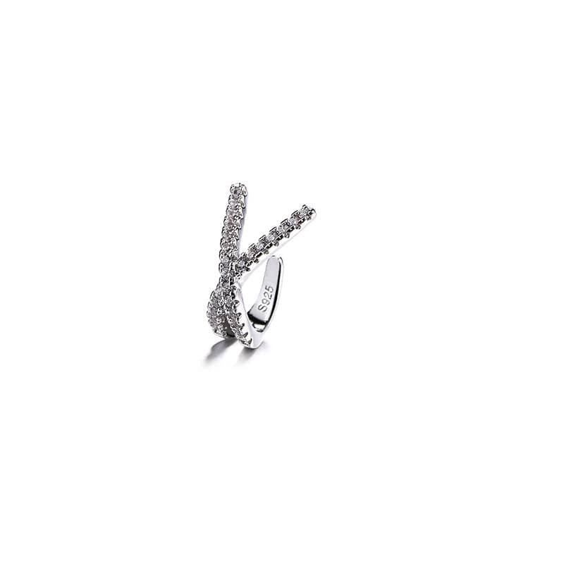 Piercing conch double anneau Doré ou Argenté