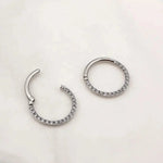 Piercing daith strass - Vignette | piercing-house