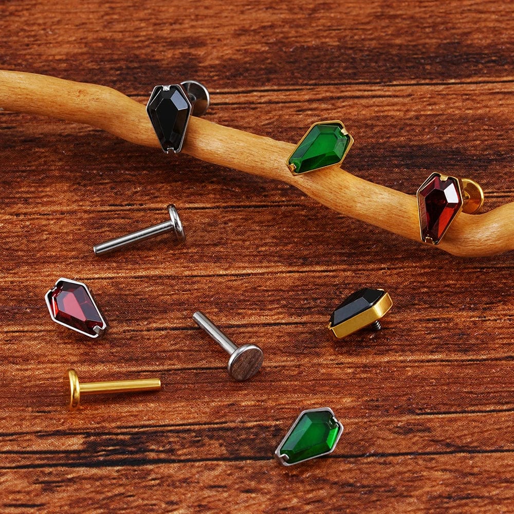 Piercing hélix barre
