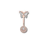 Piercing nombril papillon - Vignette | piercing-house