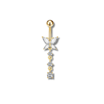 Piercing nombril strass - Vignette | piercing-house