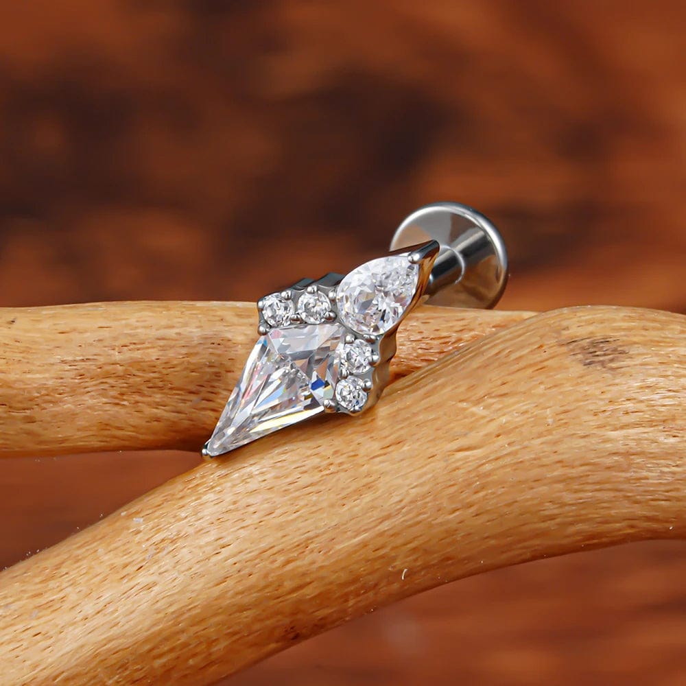 Piercing tragus strass