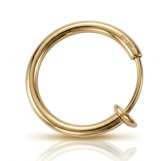 Faux piercing conque