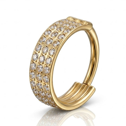 Piercing conch boucle