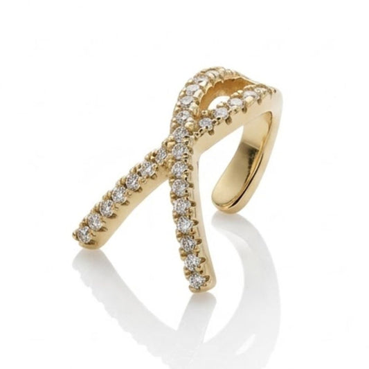 Piercing conch double anneau