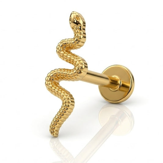 Piercing conch serpent