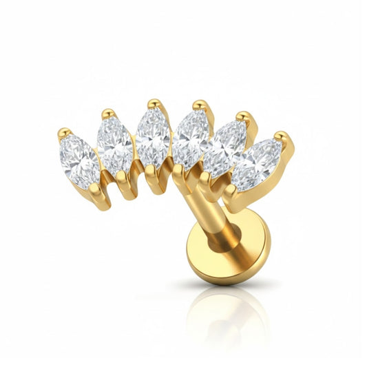 Piercing flat lucine