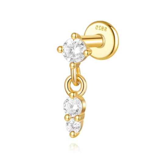 Piercing flat pendant
