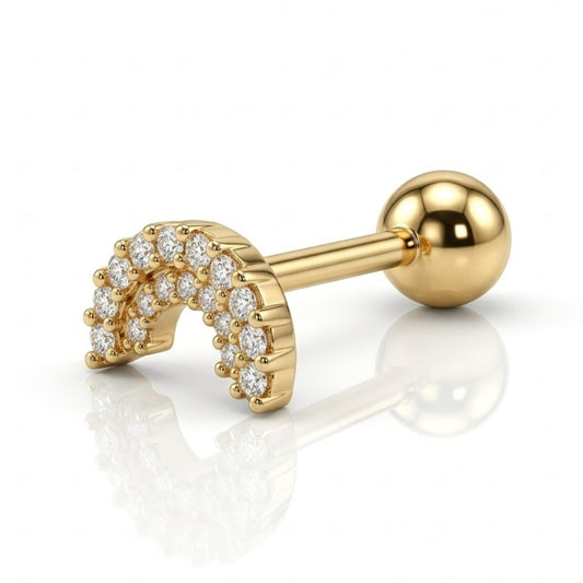 Piercing hélix argent