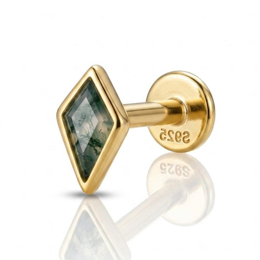 Piercing hélix barre