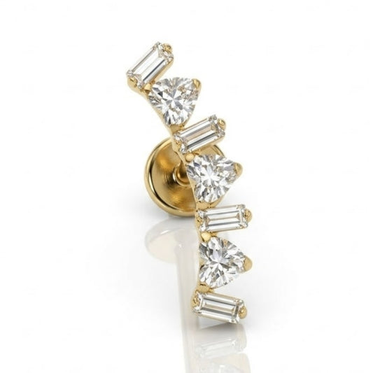 Piercing hélix couronne
