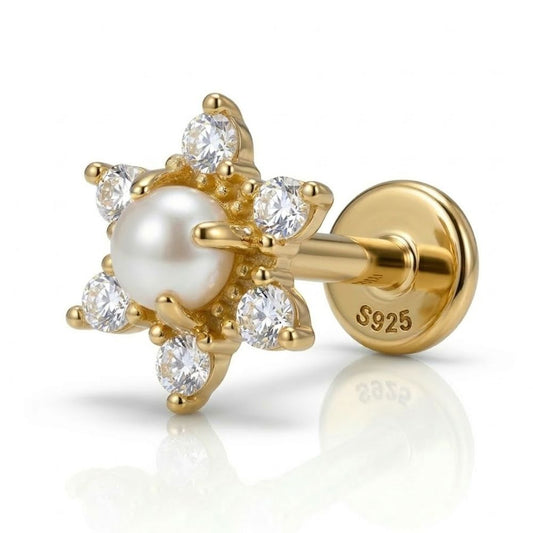 Piercing hélix stella