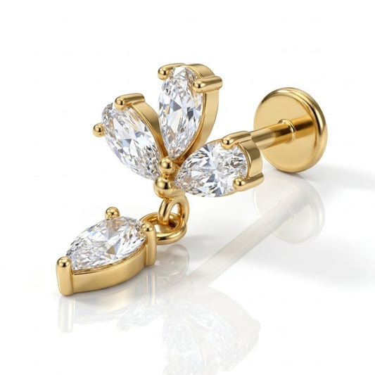 Piercing hélix téthys