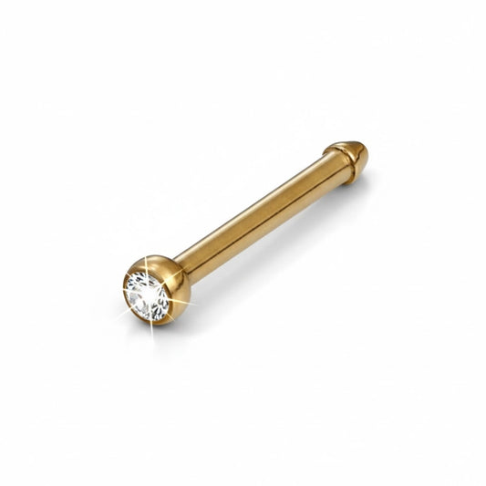 Piercing nez tige droite