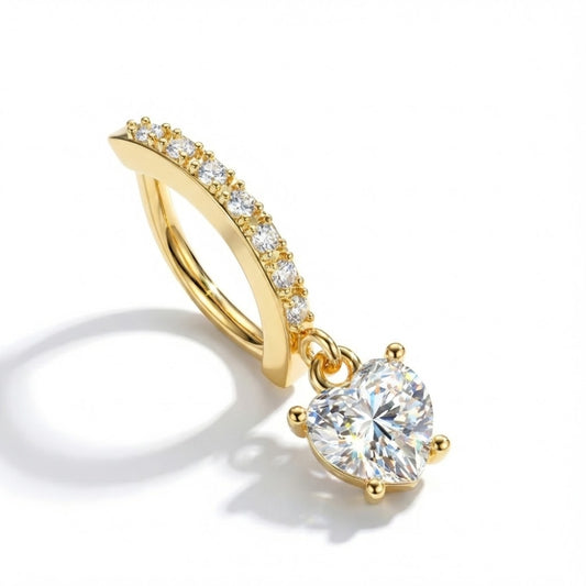 Piercing nombril anneau éros