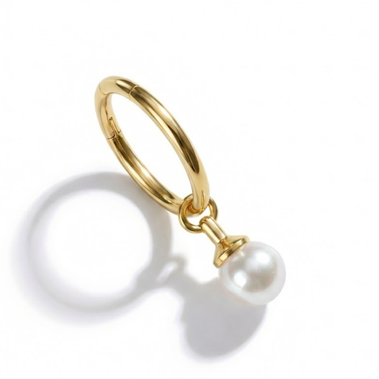 Piercing nombril anneau pendentif
