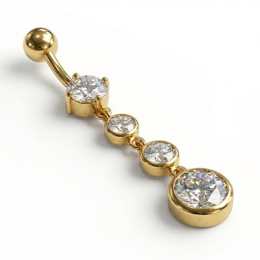 Piercing nombril inoxydable