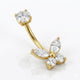 Piercing nombril luxe