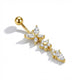 Piercing nombril tombant