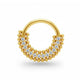Piercing septum bijou titane