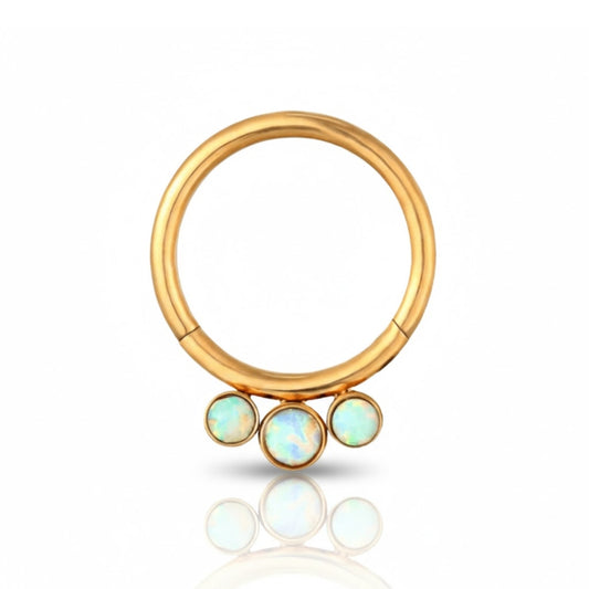 Piercing septum femme discret