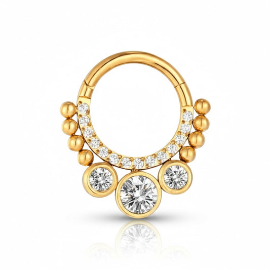 Piercing septum goutte