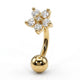 Piercing snug fleur