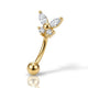 Piercing snug papillon