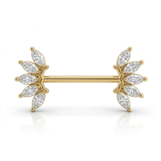 Piercing téton luxe