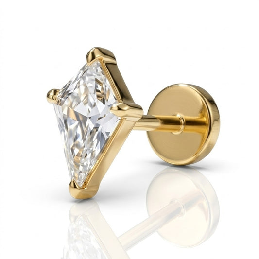 Piercing tragus diamant