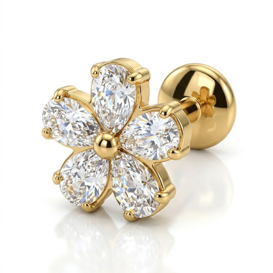 Piercing tragus discret