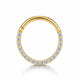 Piercing septum discret