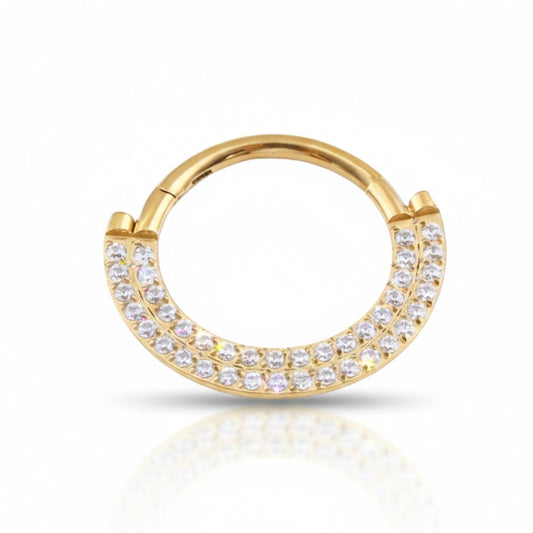 Piercing septum strass