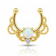 faux piercing nez anneau