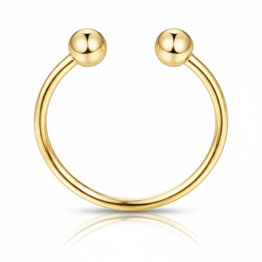 faux piercing nez fin