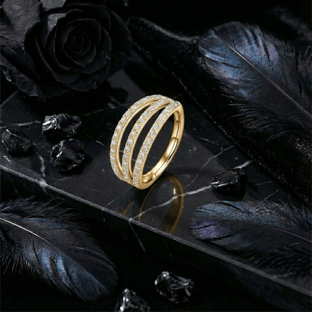 Piercing conch - Corvus Morrigan