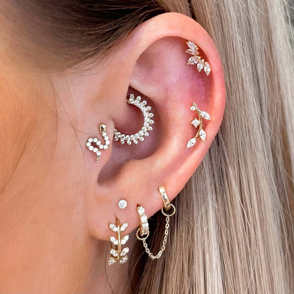 Piercing daith oreille