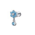 Piercing flat florale - Vignette | piercing-house