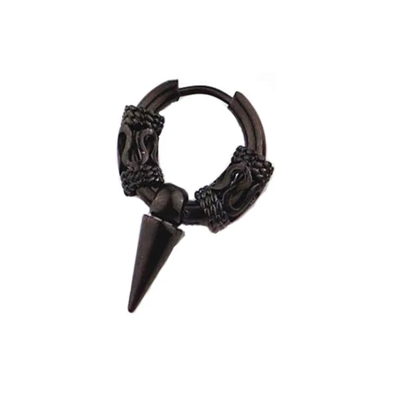 Noir Piercing homme anneau