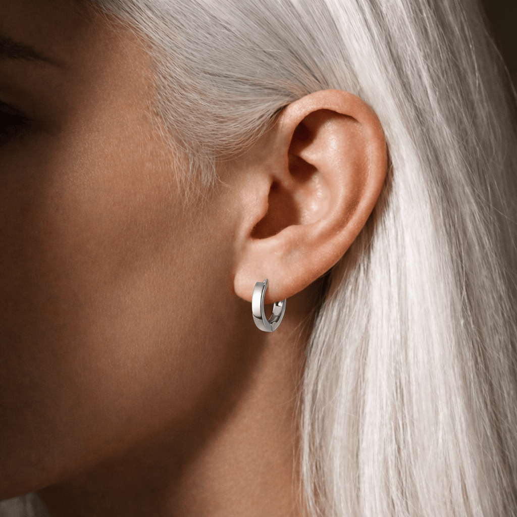 Argenté / Argent Piercing lobe - Orion Aura