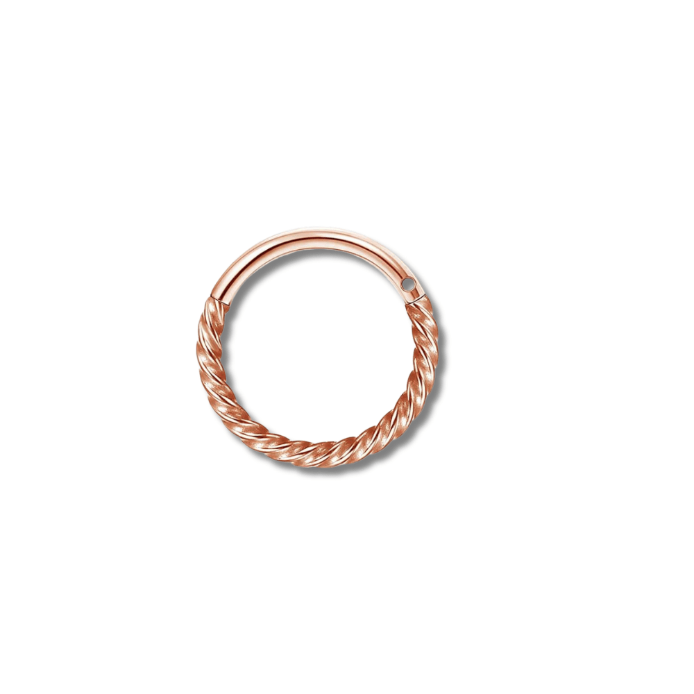 Doré rose / 10 mm piercing nez anneau doré