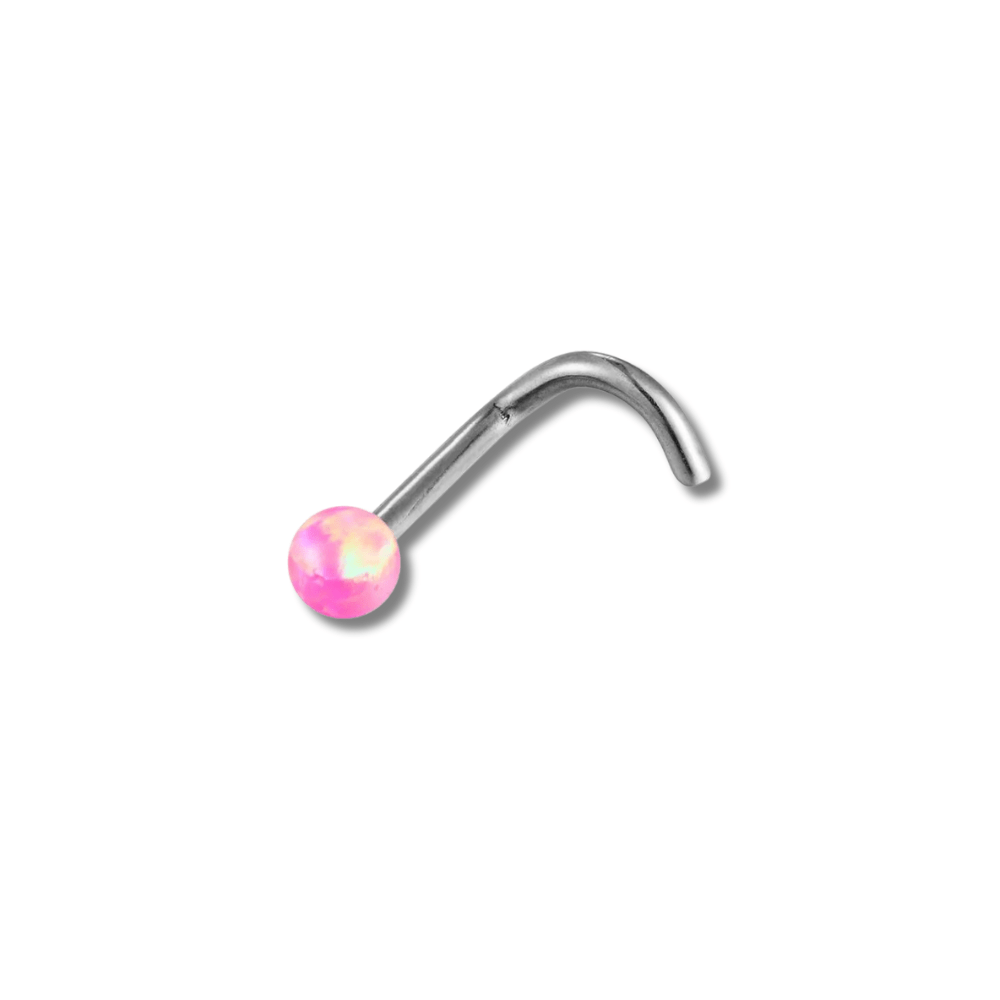 Fuchsia Piercing nez opale