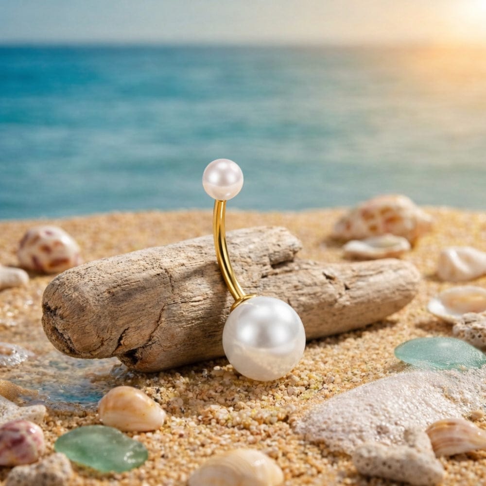 Piercing nombril discret