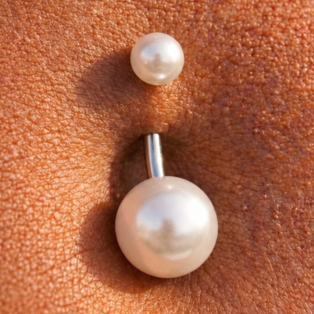 1.6 mm/10 mm / Argenté Piercing nombril discret