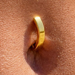 Piercing nombril doré - Vignette | piercing-house