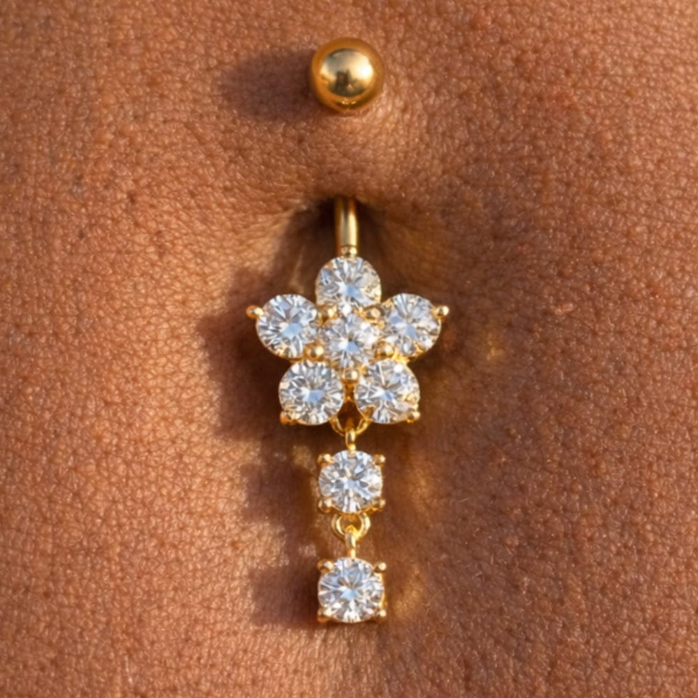 Doré Piercing nombril Laniakea