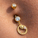 Piercing nombril lune - Vignette | piercing-house